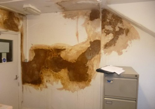What happens to plaster walls when they get wet?