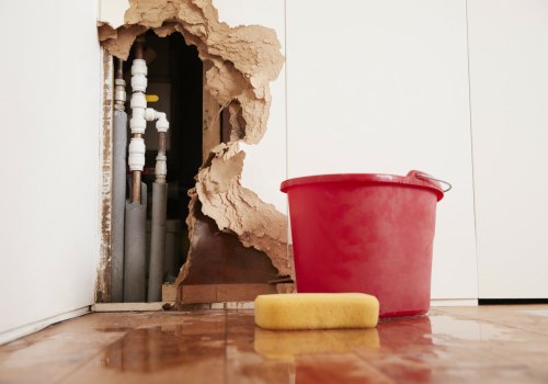 What happens when water gets in your walls?