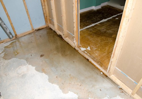 How do you get rid of water damage?