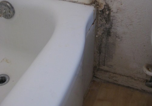 How do you know if there is water behind a wall?